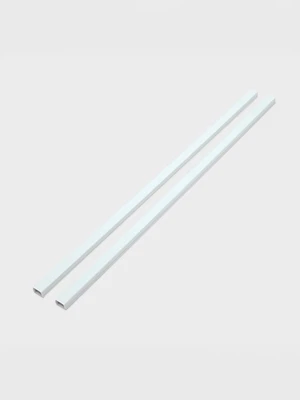 PVC 전선 보호관 화이트 50cm 2P