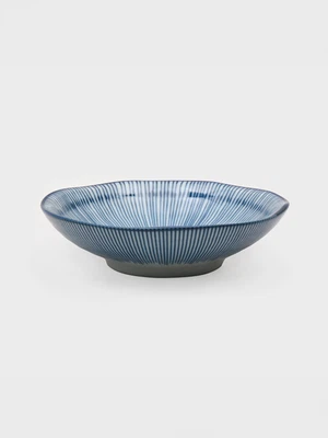 은은한 블루 라인 종지 11.5 cm