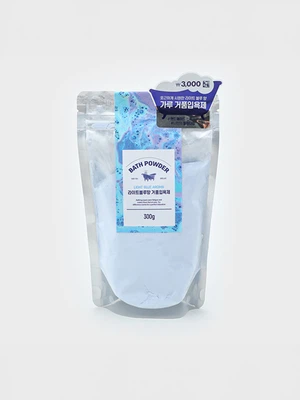 버블파우더 라이트블루향 300 g