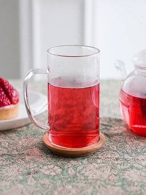내열 유리 일자컵 450ml