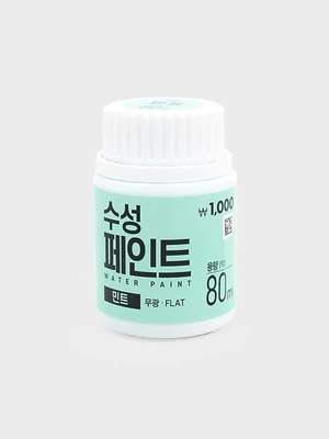 수성 페인트 민트 80ml