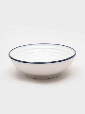 뉴본 양각 블루 라인 찬기 10 cm