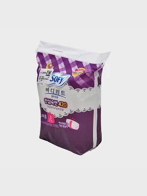쏘피 볼록맞춤 수퍼롱 42 cm 3개입
