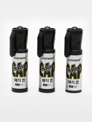 모나미 캡매직 블랙 3개