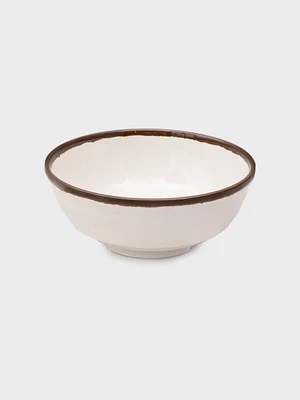 브라운 라인 멜라민 면기 19 cm