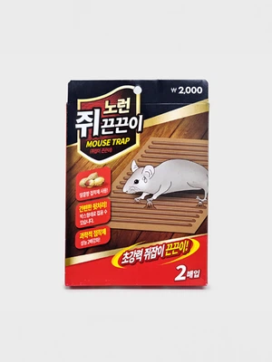 노런 쥐끈끈이 2P