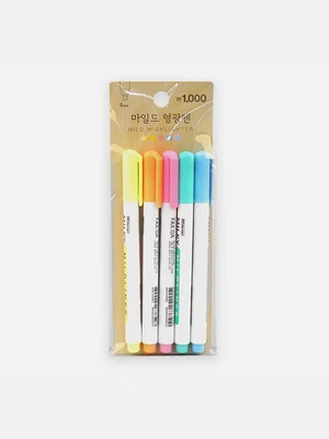마일드 형광펜 5P