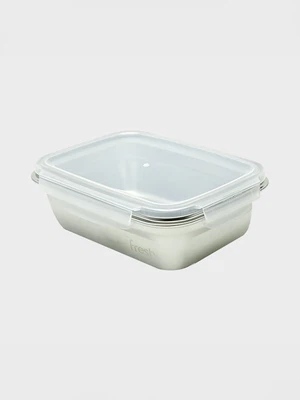 스텐 직사각 밀폐용기 930ml