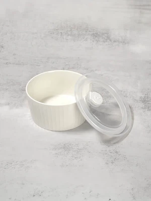 화이트도기 저장용기 750ml