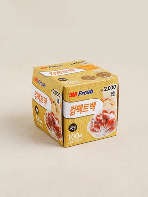 3M 후레쉬 컴팩트백 (중형) 100매입