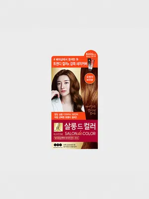 엘라스틴 살롱 드 컬러 염모제 오렌지브라운