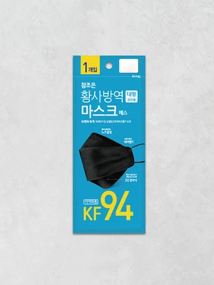 참조은 황사 방역 마스크 KF94 블랙 대형