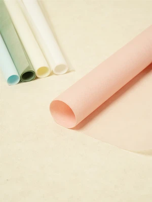 부직포 포장지 핑크 50X70cm 3매
