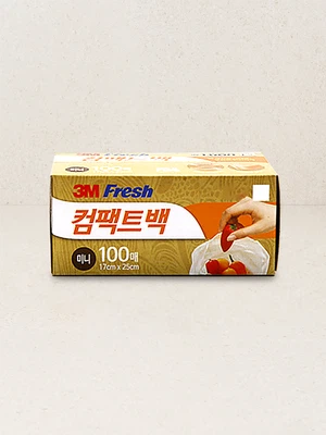 3M 후레쉬 콤팩트백 미니 100매