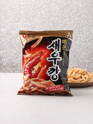 농심 매운 새우깡 90g
