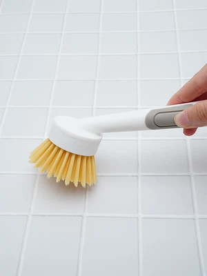 세제 분사 원형 청소 솔