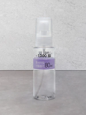 원형 스프레이 용기 80 ml