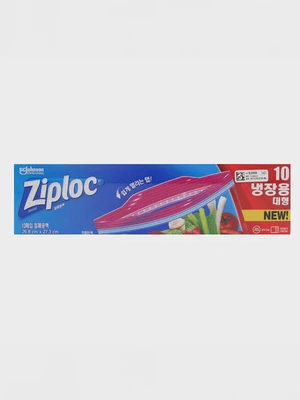 지퍼락 이지오픈탭 냉장 대형 10매입