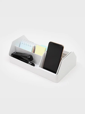 디자인 다용도 꽂이 화이트