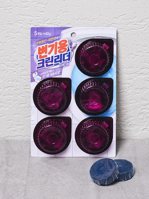 변기용 크린리더 라벤더 5개입
