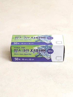 맘스크린 지퍼백 미니 50매