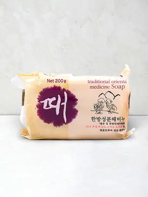 고급 한방 때 비누