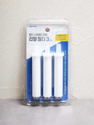 필터 샤워헤드 전용 리필 필터 3개입