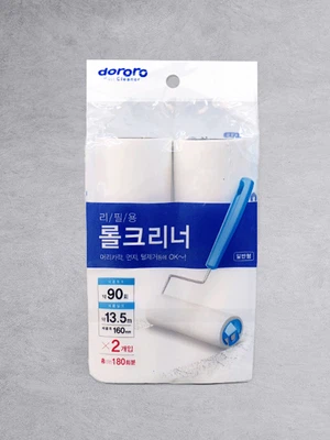 롤클리너 리필 180회 16cm 2개입