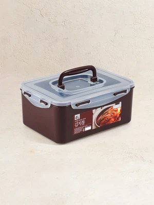 내추럴 직사각 김치통 4L