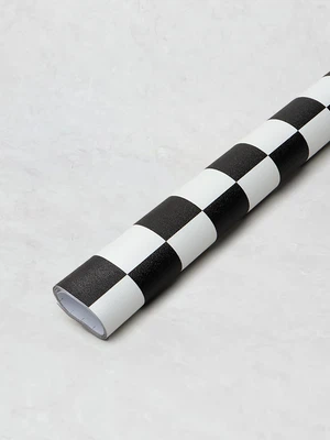 타일 무늬 인테리어 시트지 50X100cm 블랙＆화이트