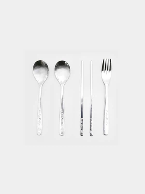 캐릭터 스텐 수저 포크 세트