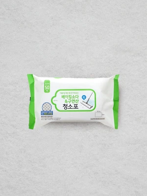 베이킹소다＆구연산 청소포 20X30cm 50매