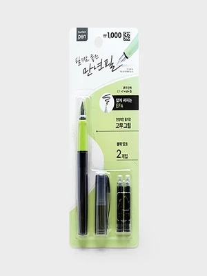 러버 만년필 (본체 1개입/리필 2개입)