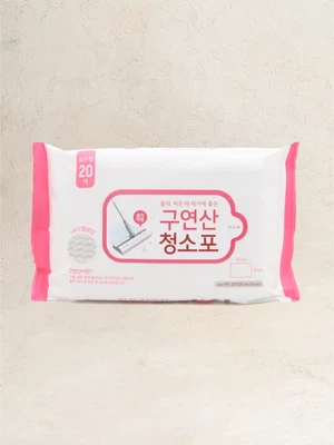 구연산 청소포 20X30cm 20매 
