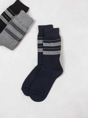 고급 체크 신사양말
