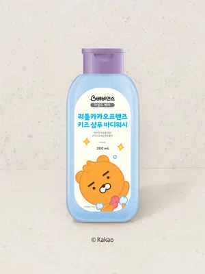 리틀카카오프렌즈 베비언스 샴푸 바디워시 로션 200 ml