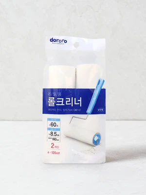 롤클리너 리필 120회 16cm 2개입