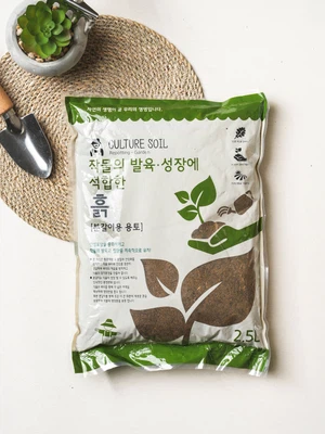 초록스타 분갈이용 용토 2.5L