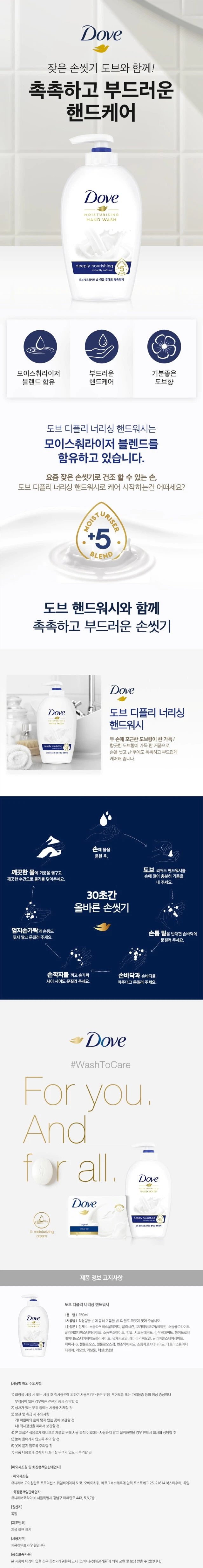 DAISO Dove Hand Wash Regular 250ml