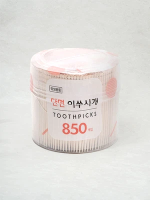 케이스 단면 이쑤시개 850개입