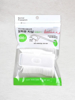 일회용 치간 치실 100P 