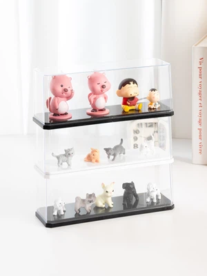 피규어 케이스 21 X 7 X 8 cm 블랙