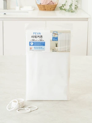 반투명 샤워 커튼