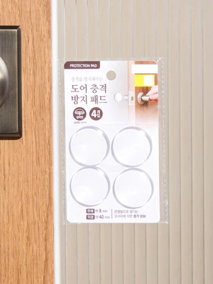 다용도 문 닫힘 방지 스티커 40 mm 4개입