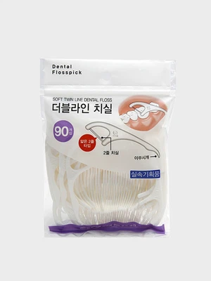 더블라인 치실 90P
