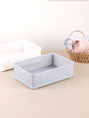 사각 도트 메쉬 바구니 24 X 16.5 X 6.5 cm
