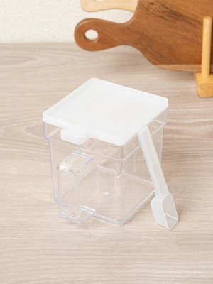 일본제 스퀘어팟 화이트 400ml