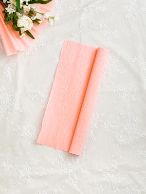 컬러 주름 포장지 50 X 250 cm 핑크