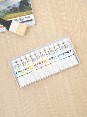 유화물감 12ml 12색