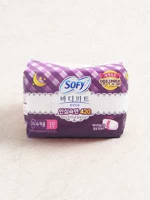 바디피트 볼록맞춤 안심숙면 슈퍼롱 10매